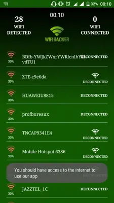 Wifi Hacker android App screenshot 2